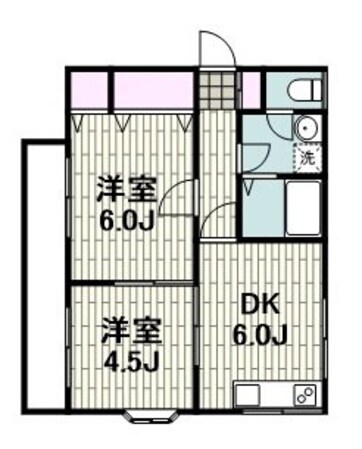 ＳＫハイムの物件間取画像